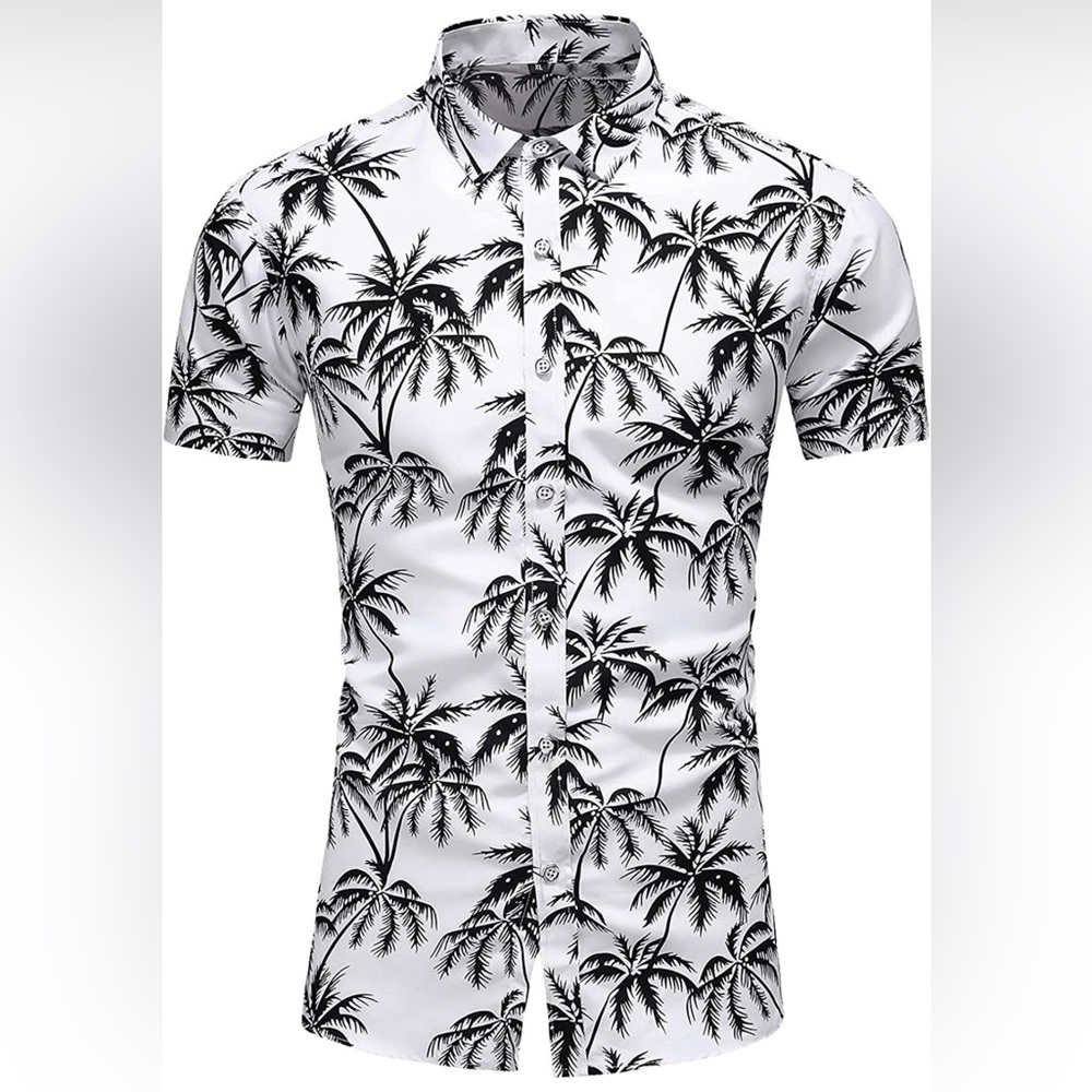 Hawaiian Button-Down Shirt